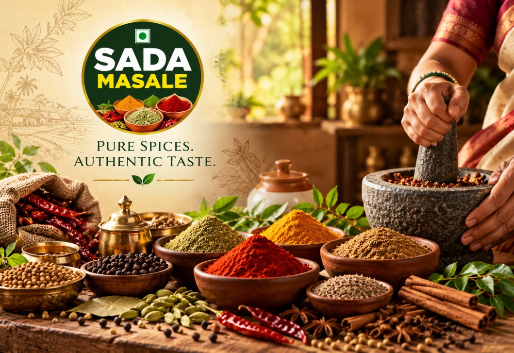 Pure spices.
Authentic taste.